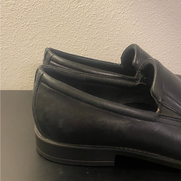 Ecco Sz 43 Men’s Black Leather Dress Shoe - Picture 8 of 11